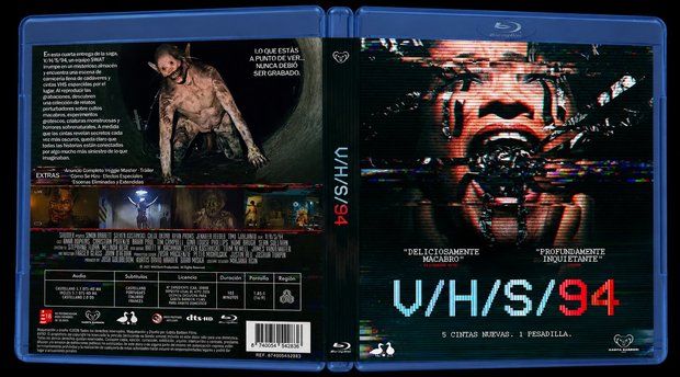 V/H/S 94. Carátula y extras