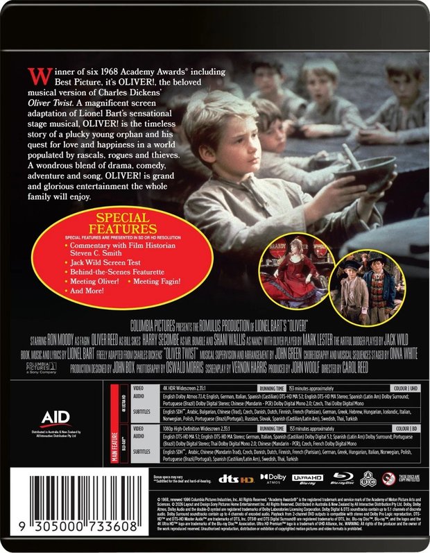 Oliver! En 4K