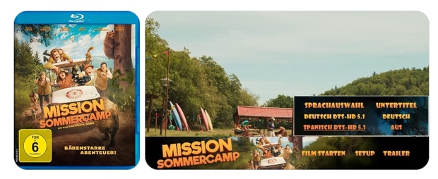 Campamento garra de oso. El viernes en Blu-ray