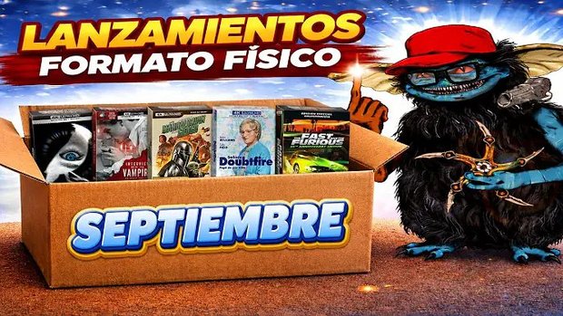 Video Frikeame con los lanzamientos de septiembre