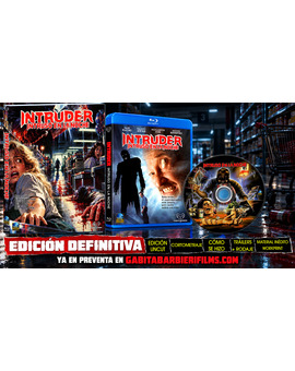 Intruso en la noche. Extras Blu-ray