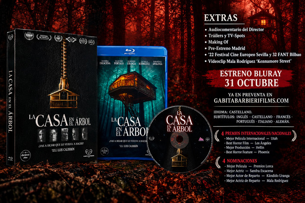 La casa en el árbol. Extras edición Blu-ray