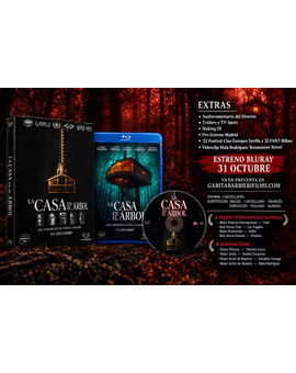 La casa en el árbol. Extras edición Blu-ray