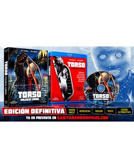 Torso. Extras edición Blu-ray