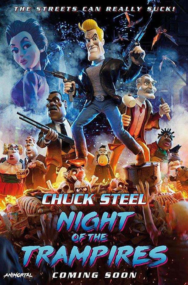 Chuck Steel: Night of the Trampires. En 2027 en Blu-ray