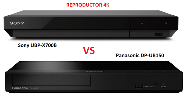 ¿SONY UBP-X700B o PANASONIC DP-UB150?