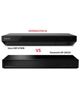 ¿SONY UBP-X700B o PANASONIC DP-UB150?