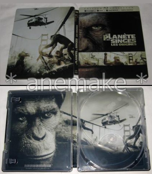 El origen del planeta de los simios (Steelbook francés)