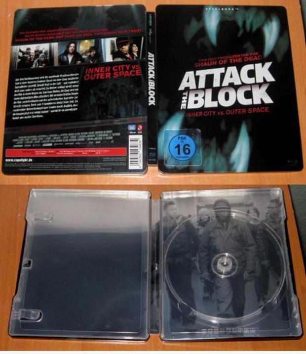 Attack the Block - Steelbook Exclusivo Amazon (Alemania)