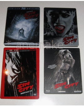 Sin City Steelbooks (Foto de familia)