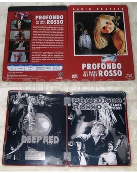 Rojo Oscuro / Profondo Rosso - Blu-Ray Steelbook / Metalpak - Suiza