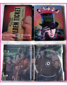 Charlie y la fábrica de chocolate - Steelbook - Japón