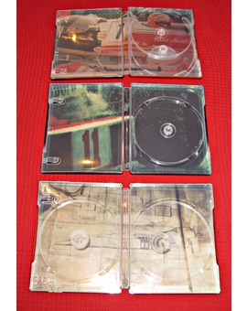  Rush - Comparativa diseño steelbooks - Ediciones italiana, corena e inglesa - Diseño interior