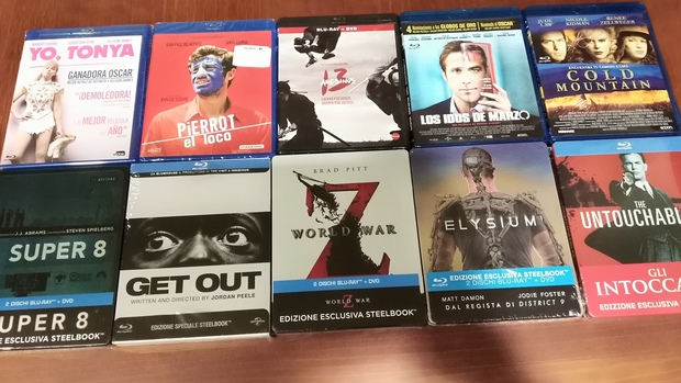 Amazon Italia steelbooks 5x30. Game y C4