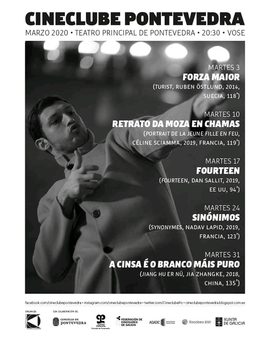Cineclub Pontevedra. Marzo a tope.