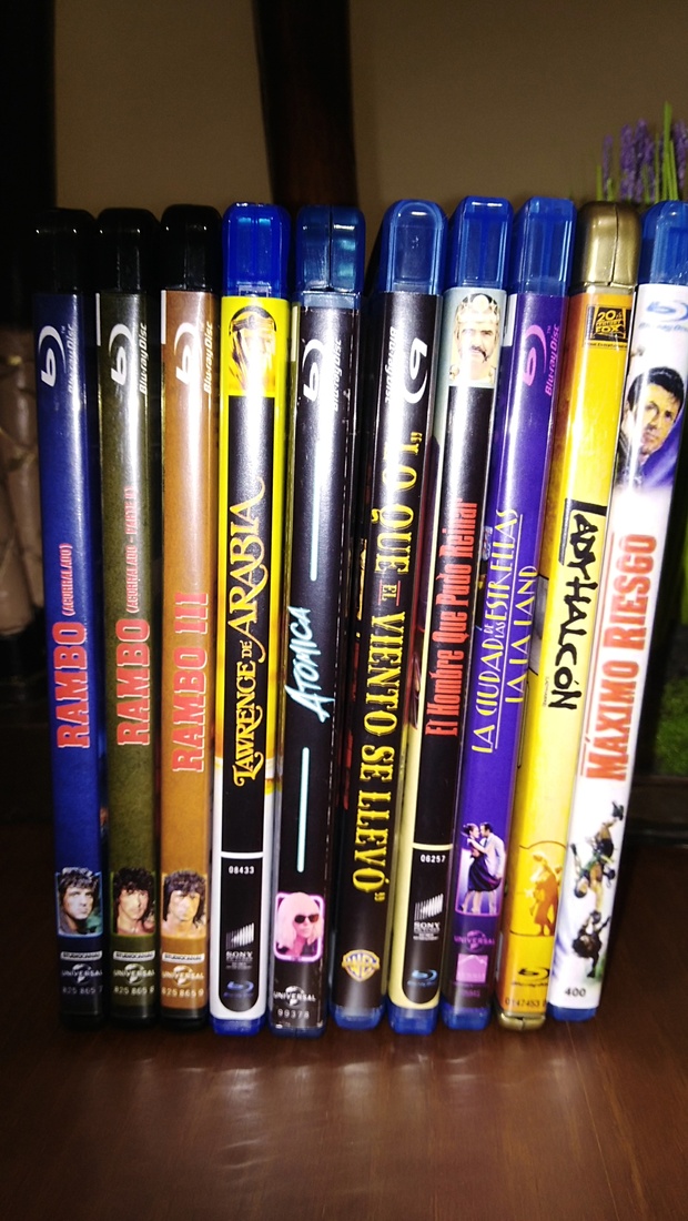 Customs de pelis. Gracias a Papa Gorila. 