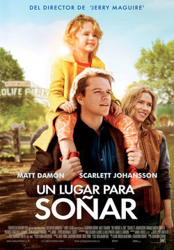 UN LUGAR PARA SOÑAR , preciosa y maravillosa pelicula , a cargo de MATT DAMON y la grandisima SCARLETT JOHANSSON