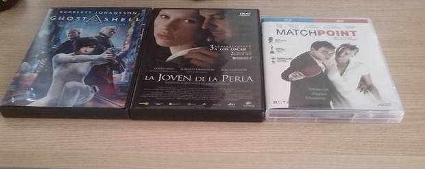 Tres de mis peliculas favoritas de mi actriz favorita , en mi coleccion