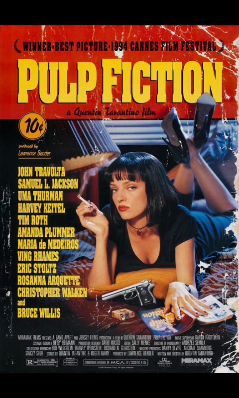 Pulp Fiction , que os parece esta pelicula y que nota le dais ?