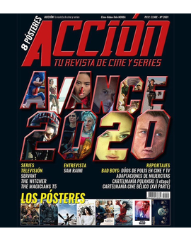 Portada y posters revista ACCIÓN de Enero de 2020.