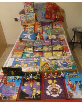 Casi toda mi colección de Los Simpson