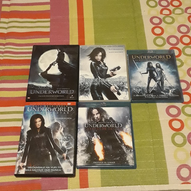 Mi colección de Underworld 