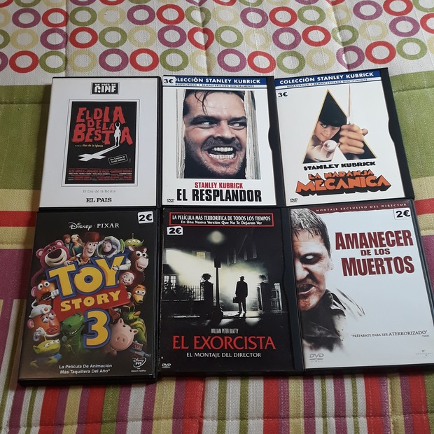 Compra de hoy en el videoclub Stromboli 