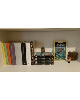 Rincón o colección dedicado a Harry Potter 