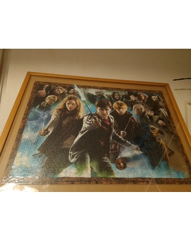 Puzzle Harry Potter 1.000 piezas enmarcado y colgado