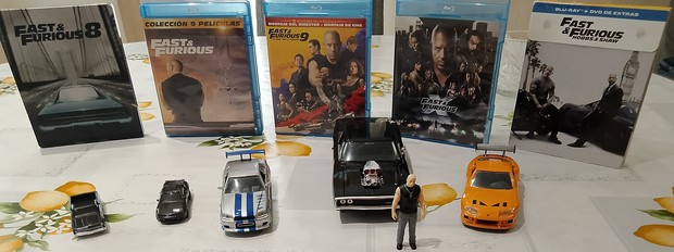 Colección Fast y Furious actualizada 