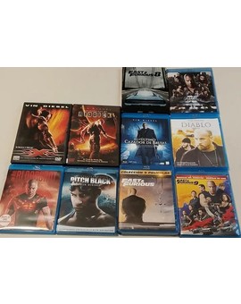 Mi colección de películas de Vin Diesel 