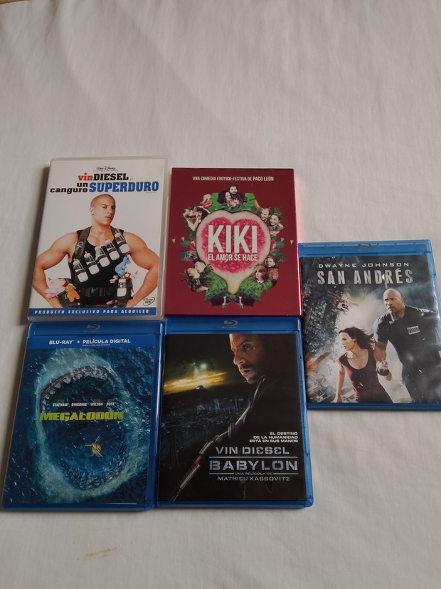 Compras últimas semanas 