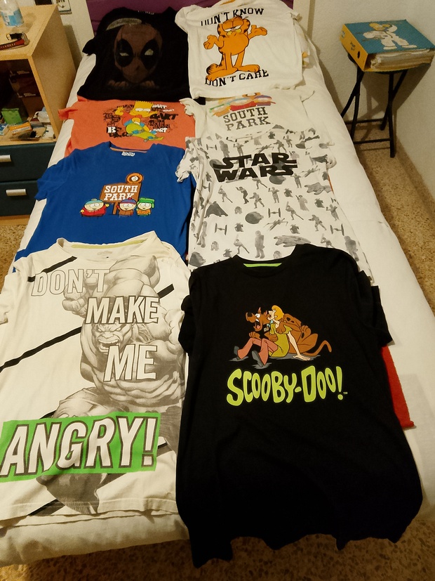 Mis camisetas de cine y series 2