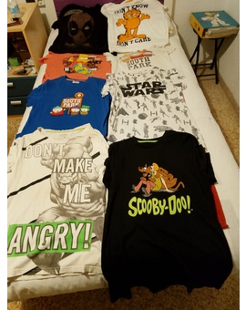 Mis camisetas de cine y series 2