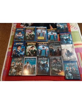 Mi colección de la saga Harry Potter en formato físico 