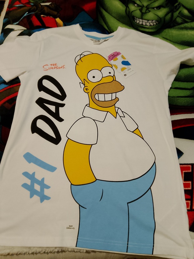 Camiseta Homer Simpson, compra de hoy 