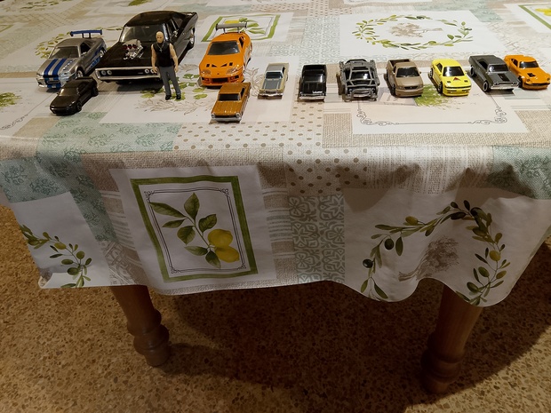 Mi colección de coches de Fast y Furious