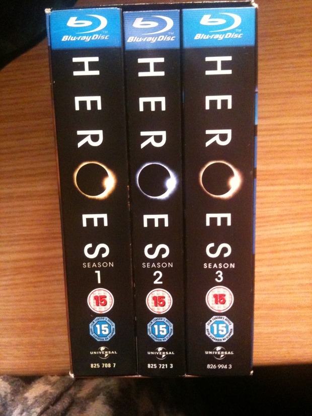 Heroes serie tv pack UK