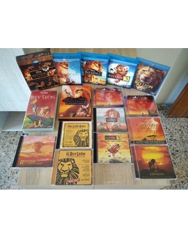 Mi colección de El Rey León (Películas + BSO + Musical)