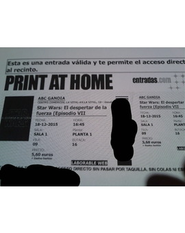 ESTAMOS EN DICIEMBRE ¿Quien tiene sus entradas para SW7?