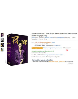 La Prince Movie collection se retrasa en Francia + datos sobre el Audio