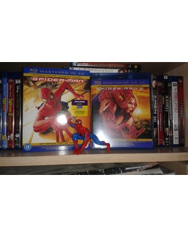 A mi colección: BDs Spider-Man 1 (UK) y 2 (Francia) con Master a 4K