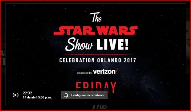 DIRECTO Dia 2 STAR WARS CELEBRATION ORLANDO 2017