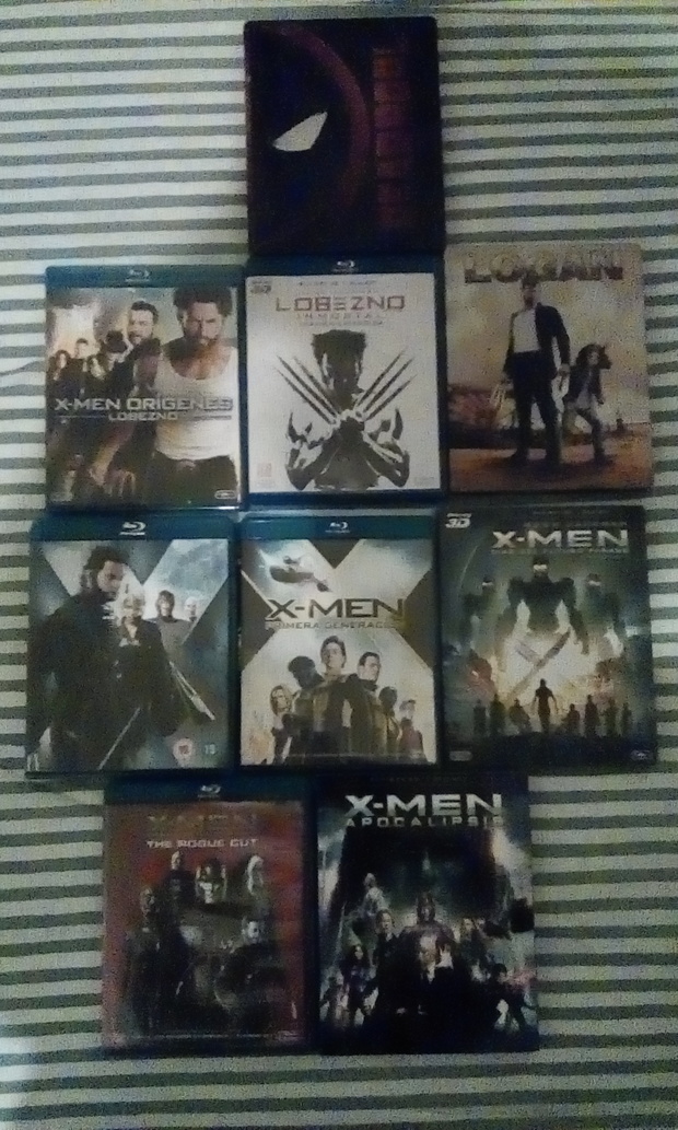 y con Logan, mi coleccion X-men esta completa... por ahora.