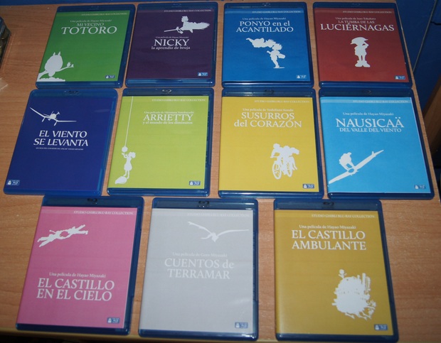 Portadas modificadas Studio Ghibli