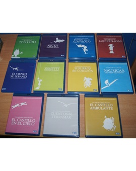 Portadas modificadas Studio Ghibli