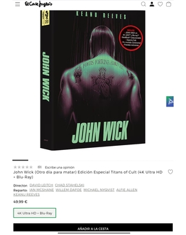 John Wick (Otro Día para Matar) - Titans of Cult Ultra