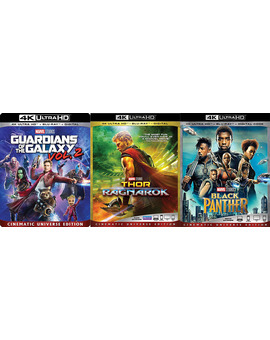 Películas Marvel en 4K