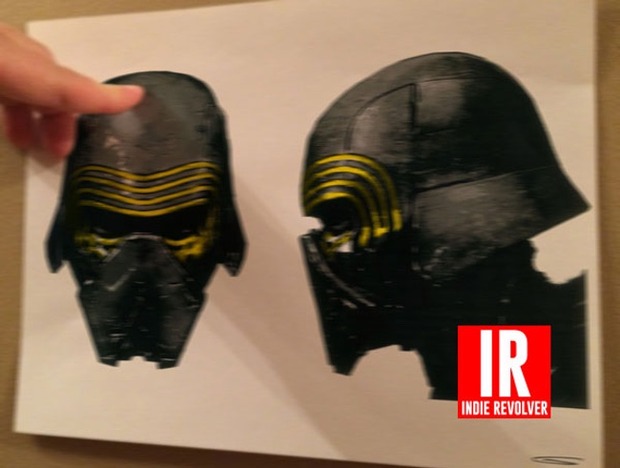 Desvelado el casco del malo de la nueva de Star Wars...