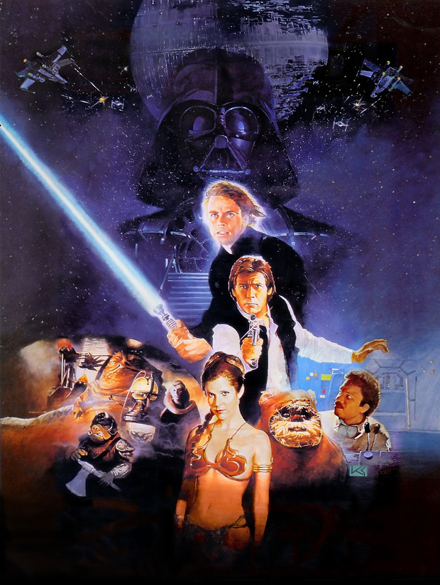 El histórico de taquilla de la saga STAR WARS en España..